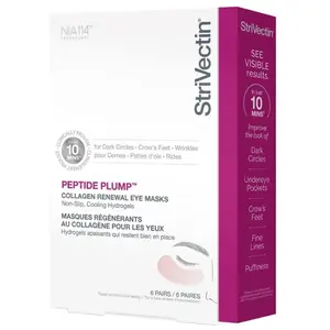 Peptide Plump collagen eye masks 6 u