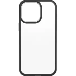 Comparateur de prix : OtterBox Coque arrière React iPhone 15 Pro Max- Transparent / Noir