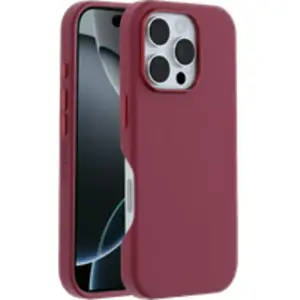 Comparateur de prix : OtterBox Coque en cuir de cactus Symmetry MagSafe iPhone 16 pro - Maroon Bells