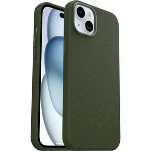 Comparateur de prix : OtterBox Coque iPhone 15 Plus, | Symmetry Series Cactus Leather pour MagSafe Cactus Grove