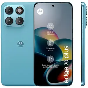 Lenovo Motorola Edge 70 Plus 5G 8 Go 6.78" 128 Go Bleu Double SIM