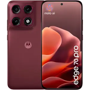 Motorola Edge 70 Pro 5g 12 Go/512 Go Rouge (zinfandel) Double Sim