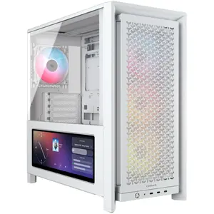 Comparateur de prix : Corsair FRAME 4000D LCD RS ARGB Midi Tower Blanc CC-9011327-WW