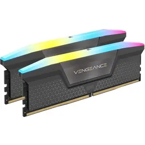 Comparateur de prix : Corsair Vengeance RGB DDR5 2x16GB 6000C38 XMP & Expo - Gris