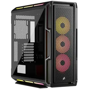 Comparateur de prix : Boîtier tour moyenne Corsair iCUE LINK 5000T LX RGB EATX en verre trem...