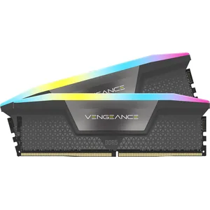 Mémoire DDR5 - CORSAIR - VENGEANCE RGB - 32Go - 6000MHz - CL28 - Gris pas cher
