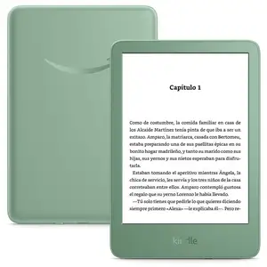 Amazon E-Book Kindle 6" 16 Go avec publicité Matcha Green pas cher