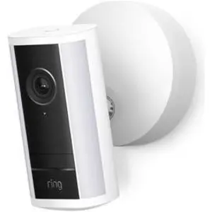 Ring Spotlight Cam Pro 2nd Gen Plug-In, Caméra réseau, Noir pas cher
