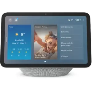Comparateur de prix : Assistant vocal AMAZON Echo Show 8 - Glacier blanc(4e gen)