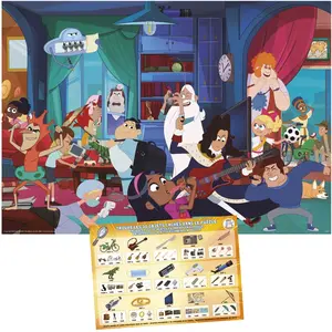 Educa Puzzle 150 pièces : Il était Une Fois… Les Objets pas cher