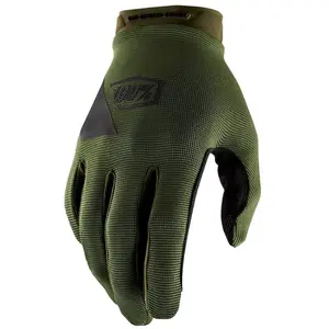 Gants longs 100% R-Core vert militaire - L pas cher