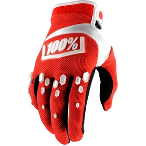 Comparateur de prix : 100percent 100% Airmatic Hexa Gants de Motocross, blanc-rouge, taille S pour Hommes