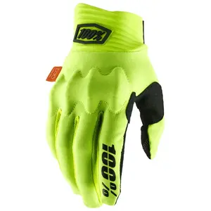 100 Percent Gants Cognito 100% pour homme - Jaune fluo/noir - Pour occ... pas cher