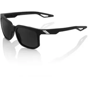 100% AFTON Lunettes de cyclisme Centric, noir mat/gris pas cher