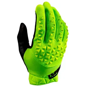 Gants de VTT - 100% - Geomatic - Jaune fluo - LG - Mixte