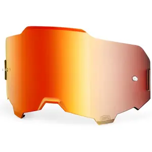 100percent 100% Armega Mirrored Lentille de remplacement, rouge pour Hommes pas cher