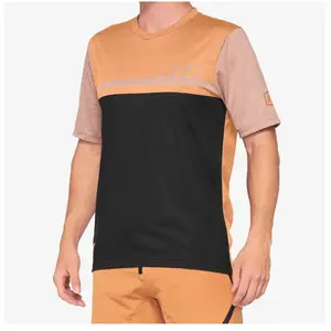 100% Airmatic - Maillot VTT homme Caramel / Black S pas cher
