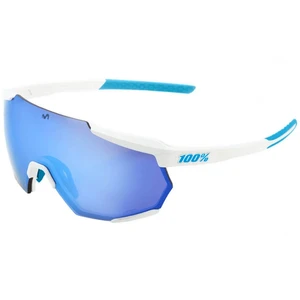 Lunettes 100% Racetrap - Movistar Team White HiPER® Blue Multilayer - ... pas cher