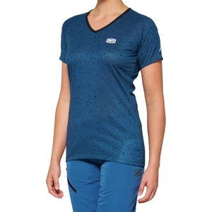 Comparateur de prix : Maillot VTT manches courtes femme 100% Airmatic SP22 bleu- XL