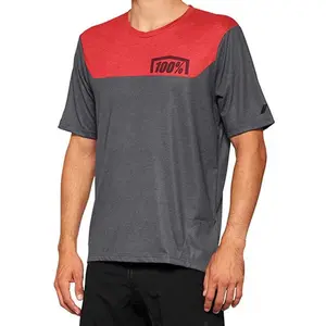 Comparateur de prix : Maillot VTT manches courtes 100% Airmatic SP22 rouge/gris- M