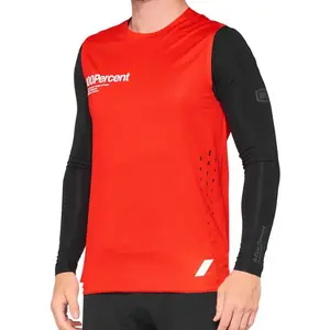 100percent 100% R-Core Concept Maillot vélo, noir-rouge, taille XL pour HommesVendu parbikeinn