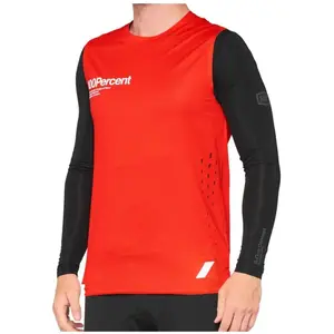 Comparateur de prix : 100percent 100% R-Core Concept Maillot vélo, noir-rouge, taille S pour Hommes