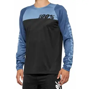 Comparateur de prix : 100% R-Core Maillot vélo (Black/Blue,S)