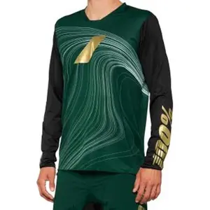 Comparateur de prix : Maillot VTT manches longues 100% R-Core X LE SP22 noir/vert- XL