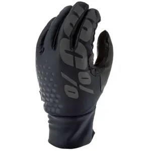 Comparateur de prix : 100% Hydromatic Brisker Gants de vélo, noir, taille M pour Hommes