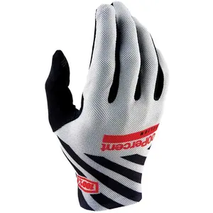 100% Celium Gants de vélo, noir-gris, taille M pour Hommes pas cher