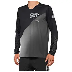 Comparateur de prix : Maillot 100 % R-Core X manche longue charbon gris noir foncé - S