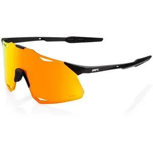 Comparateur de prix : Lunettes 100 % Hypercraft noir mat avec verre à effet miroir HiPER rouge
