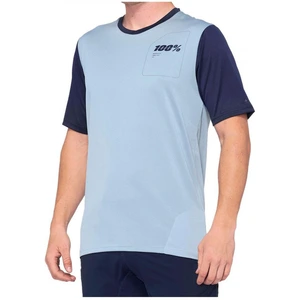 Comparateur de prix : 100% Ridecamp Maillot de vélo à manches courtes, bleu, taille S pour Hommes