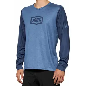 Comparateur de prix : 100% 1 Long Sleeve Jersey airmatic Bleu Vélo Unisexe-Adulte, Colour, Size