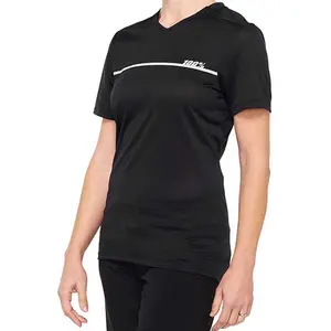 Comparateur de prix : 100percent Maillot VTT manches courtes femme 100% Ridecamp noir- M