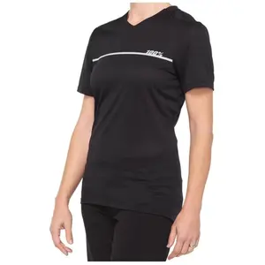 Comparateur de prix : 100percent Maillot VTT manches courtes femme 100% Ridecamp noir- S