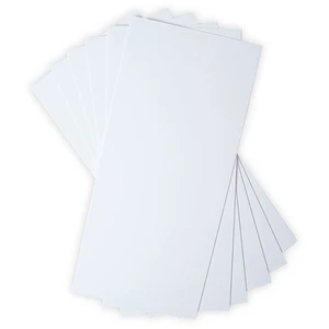 Comparateur de prix : Sizzix Surfacez - Planches cartonnées 656492, Blanches, Pack de 6, 15cm x 33cm