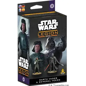 Comparateur de prix : Figurine SWL: Darth Vader & General Veers  - Atomic Mass Games Figurin...