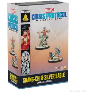 Comparateur de prix : Asmodee Marvel: Crisis Protocol - Shang-Chi & Silver Sable (Spiel-Zubehör): Erweiterung. Zum Spielen wird ein Grundspiel von Marvel: Crisis Protocol benötigt.