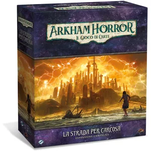 Asmodee - Arkham Horreur, Le Jeu de Cartes: La Route de Carcosa, Expan... pas cher