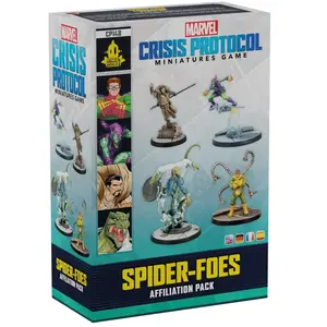 Comparateur de prix : Asmodee Atomic Mass Games Jeu De Société Marvel Crisis Protocol Spider-foes