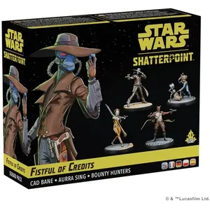 Comparateur de prix : Asmodee Atomic Mass Games Jeu De Société Fistful Of Credits Cad Bane Squad Pack