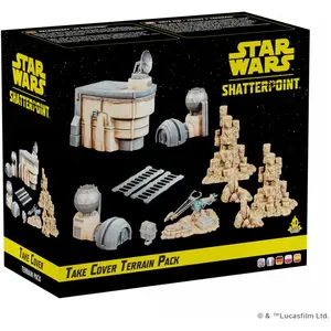 Comparateur de prix : Atomic Mass Games Star wars shatterpoint -set de terrain à couvert - jeu de figurines