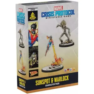 Atomic Mass Games Sunspot &amp; Warlock (Ext. Marvel Crisis Protocol)