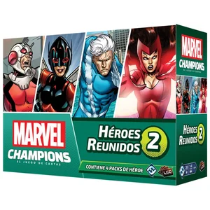 Fantasy Flight Games Asmodee Marvel Champions Heroes Assemble 2 Jeu de cartes d'extension