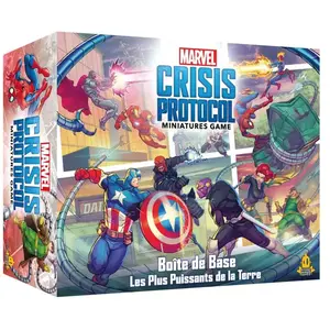 Marvel Crisis Protocol - Les Plus Puissants De La Terre - Jeu De Rôle