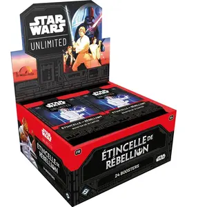 Comparateur de prix : Fantasy Flight Games Star Wars Unlimited : Étincelle de Rébellion - Display