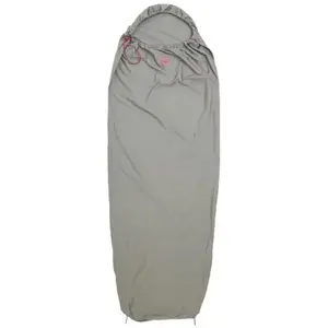 Big Agnes Sleeping Bag Liner - Sac à viande Cotton Gray Taille unique pas cher