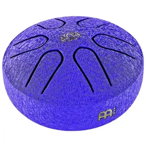 Meinl Sonic Energy 3" A Major Lotus Flower Purple Pocket Steel Drum pas cher