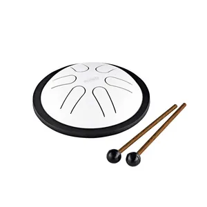 Nino NINO980WH - Tongue Drum Blanc pas cher